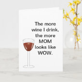 Toast der Mutter Tages Karte (Gelbe Blume)