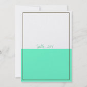 Toast Einladung (Rückseite)