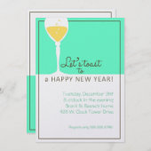 Toast Einladung (Vorne/Hinten)