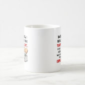 Toast Explosion Lustiger Becher Kaffeetasse (Mittel)