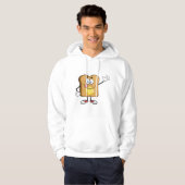 Toast Face Mens Hoodie (Vorne ganz)