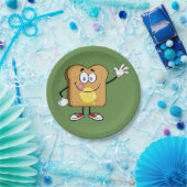 Toast-Face-Paper-Teller Pappteller (Party)