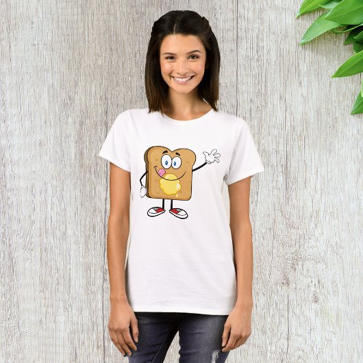 Toast Face Womens T - Shirt