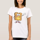 Toast Face Womens T - Shirt (Vorderseite)