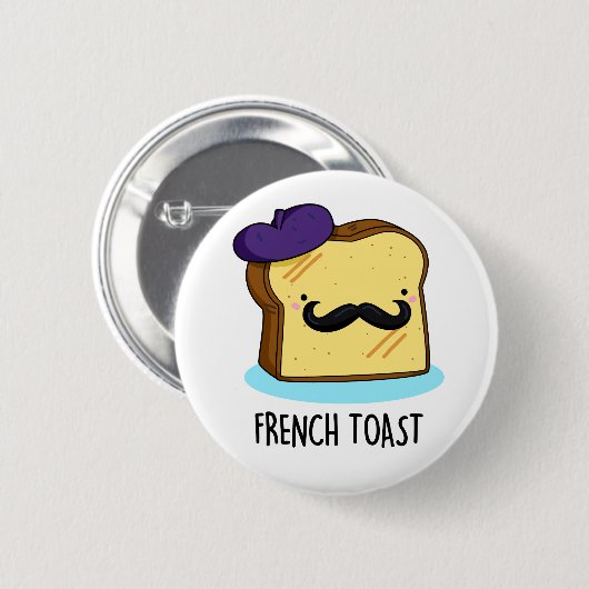 Toast Funny Bread Pub Button (Vorne & Hinten)