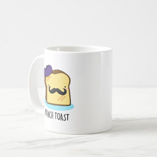 Toast Funny Bread Pub Kaffeetasse (Vorderseite Links)