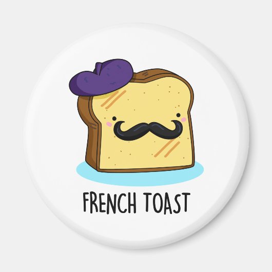 Toast Funny Bread Pub Magnet (Vorne)