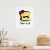 Toast Funny Bread Pub Poster (Küche)