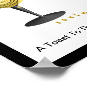 "Toast für uns"* Poster (Ecke)