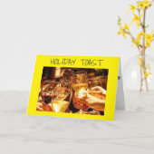 **TOAST FÜR URLAUBSKÄSE** KARTE (Gelbe Blume)