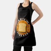 Toast Halloween Costume Shirt, ich bin mit dem Schürze (InSitu)