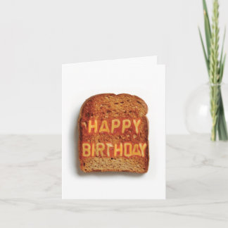 Toast - Happy Birthday Karte
