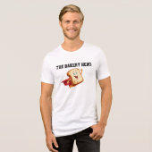 Toast Hero: Super Slice Tri-Blend Shirt (Vorderseite voll)