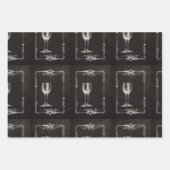 Toast Hochzeitspapier Geschenkpapier Set (Vorderseite 3)