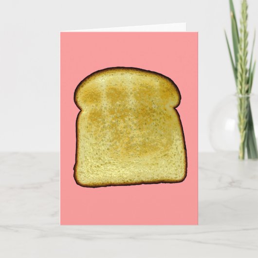 Toast Karte (Vorderseite)