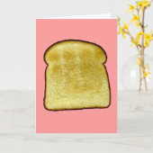 Toast Karte (Gelbe Blume)