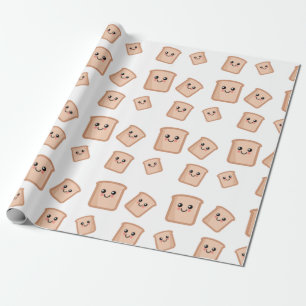 Toast Kawaii Art Geschenkpapier
