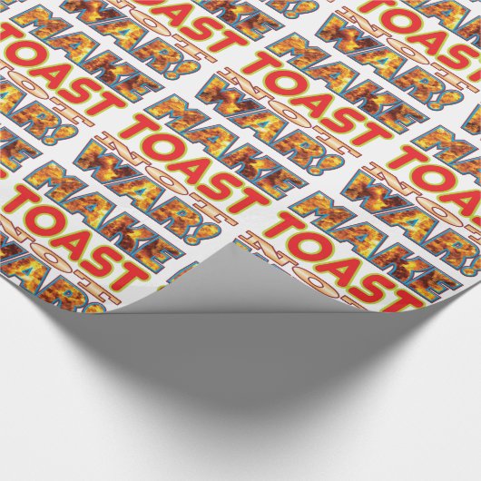 Toast machen X Geschenkpapier (Ecke)