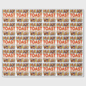 Toast machen X Geschenkpapier (Flach)