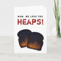 Toast Muttertagskarte