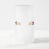 Toast Na Zdrowie mit den Bier-Tassen Mattglas Bierglas (Mittel)