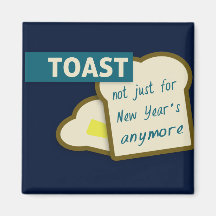 Toast: Nicht nur für Neujahr.