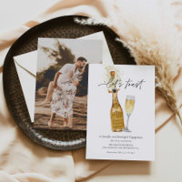 Toast Paare Verlobung Foto