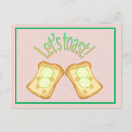 Toast! Postkarte