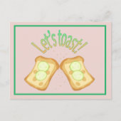 Toast! Postkarte (Vorderseite)