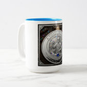 Toast-Präzisionsbecher Zweifarbige Tasse (Vorderseite Links)