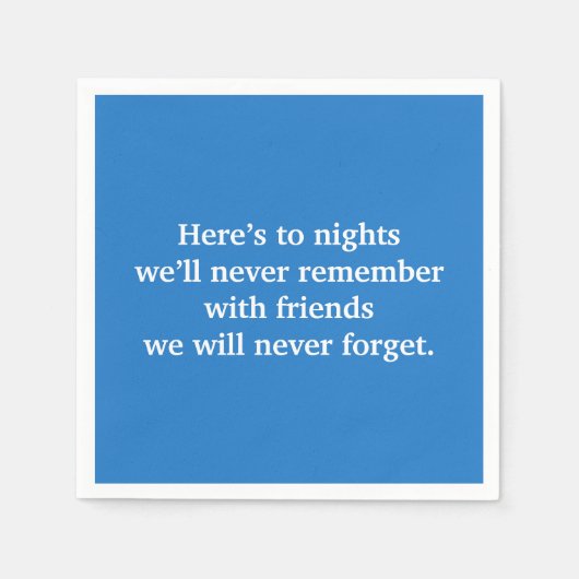 Toast Serviette (Vorderseite)