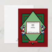 Toast the Holidays Einladungskarte Einladung (Vorne/Hinten)