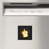 Toast To The New Year Pun Magnet (In Situ (Geschirrspüler))