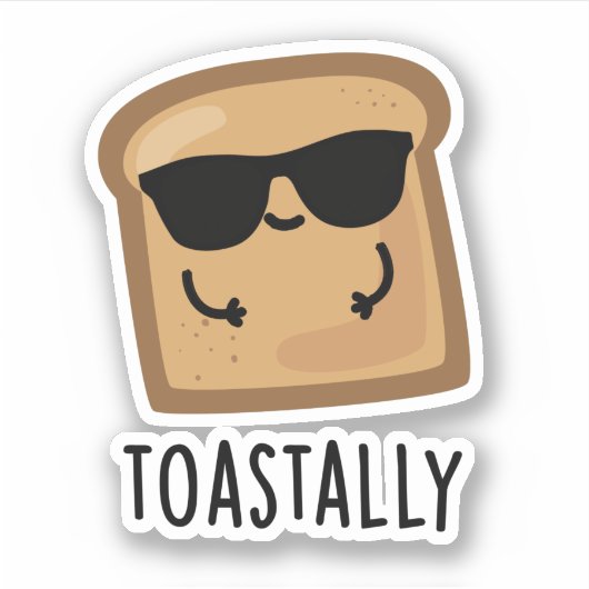 Toast Toast Toast Broad Pub Aufkleber (Vorderseite)