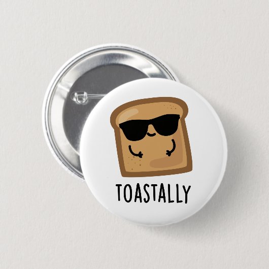 Toast Toast Toast Broad Pub Button (Vorne & Hinten)