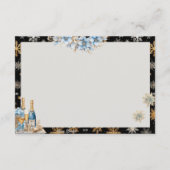 Toast um Mitternacht Blankenkarte Begleitkarte (Rückseite)