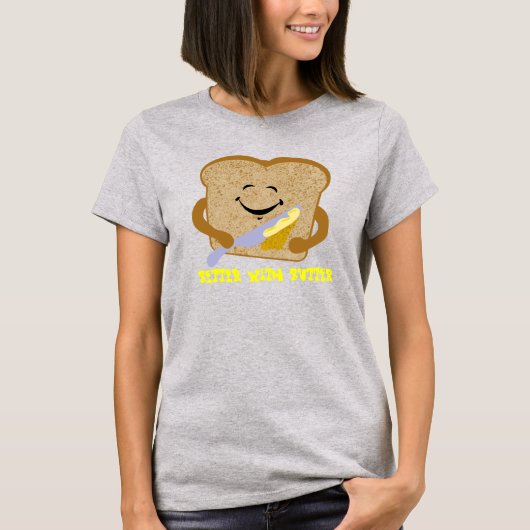 Toast und Butter T-Shirt (Vorderseite)