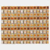 Toast und Toast Fleecedecke (Vorderseite (Horizontal))