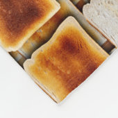 Toast und Toast Fleecedecke (Ecke)