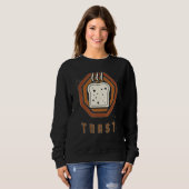 Toast Vintage Retro Classic Love Sweatshirt (Vorne ganz)