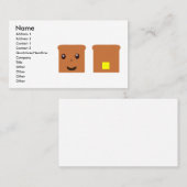 Toast Visitenkarte (Vorne/Hinten)