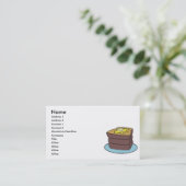 Toast Visitenkarte (Stehend Vorderseite)
