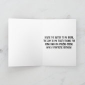 Toast your Birthday - Fun Celebration Karte (Innenseite)