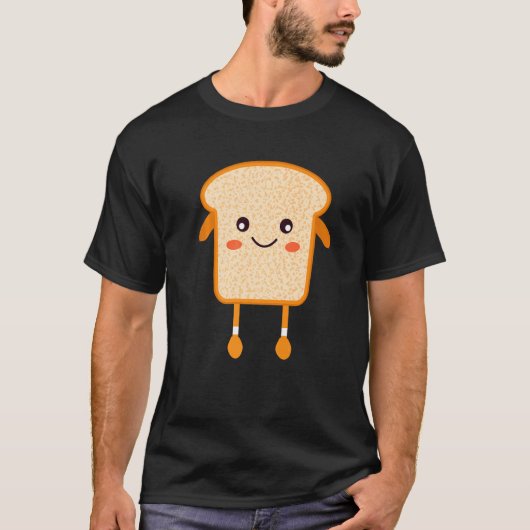 Toastbrot in Scheiben gekocht Frühstück T-Shirt (Vorderseite)