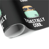ToastCooler Toast Pun Dark BG Geschenkpapier (Rolleneckpunkt)