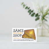 Toasted Cheese Sandwich Food Koch Diner Visitenkarte (Stehend Vorderseite)