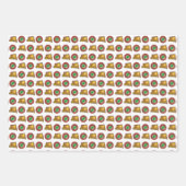 Toasted Cheese Sandwich und Tomatensuppe gegrillt Geschenkpapier Set (Vorderseite)