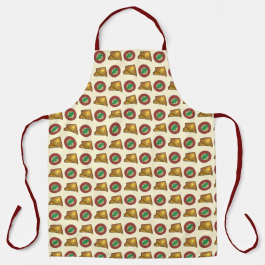 Toasted Cheese Sandwich und Tomatensuppe gegrillt Schürze (Vorderseite)