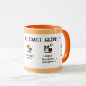 ~ Toasted Corgis ~ Tasse (VorderseiteRechts)