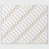 Toasted Marshmallow Campfire Camping Wandern Geschenkpapier (Flach)